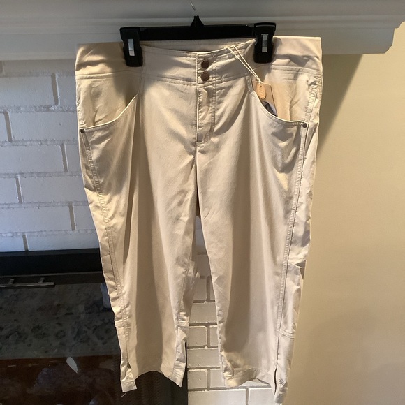 NWT Royal Robbins UPF 50 Jammer ll Beige Capri Pants Size 8 - Picture 10 of 10